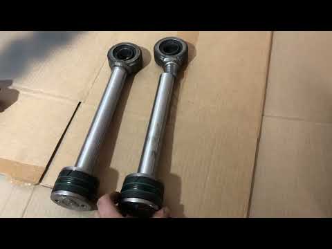 Видео: Как отремонтировать штоки гидроцилиндра маленького трактора!!!