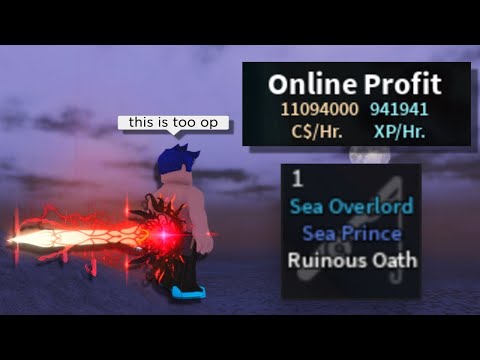 Видео: зарабатываю МИЛЛИОНЫ с помощью стержня RUINOUS OATH в Фише...