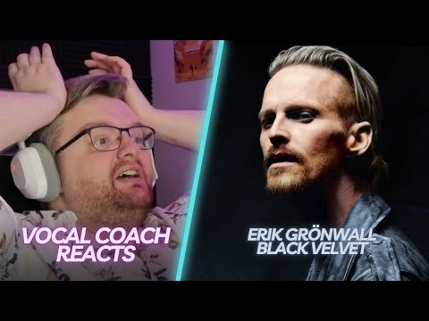 Видео: ЭТО ТАК КРУТО! — «Black Velvet» Эрика Грёнвалля | Реакция преподавателя вокала