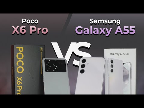 Видео: Poco X6 Pro VS Samsung A55 - Что покупать в 2024 году?!