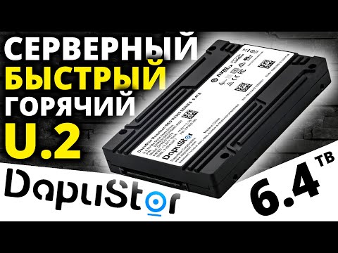 Видео: Быстрый, серверный, стабильный! U.2 PCIe 4.0 SSD DapuStor R5300 6.4TB