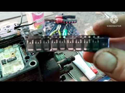 Видео: Итак установка родного тнвд vp30 с перепаяным транзистором. Пришлось привязывать заново.