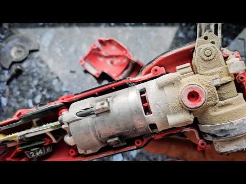 Видео: Мультирезак Milwaukee 2836-20 спустя три года эксплуатации.