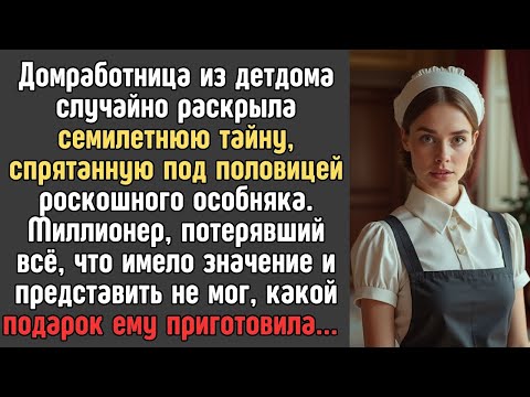 Видео: Горничная-сирота нашла детский рисунок в доме миллионера… с тайной надписью!