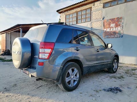 Видео: Антикор с пескоструем Suzuki Grand Vitara. Время не щадит даже японцев.