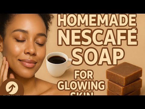 Видео: Как сделать мыло для ванны | Использование Nescafe для сияющей и сияющей кожи