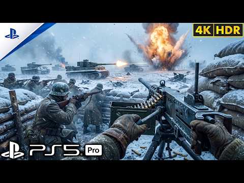 Видео: (PS5) Найжорстокіша засідка на німецькі війська часів Другої світової війни | Реалістичний ігрови...