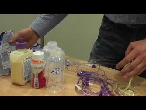 Видео: Линии (системы) для энтерального питания. Варианты соединения