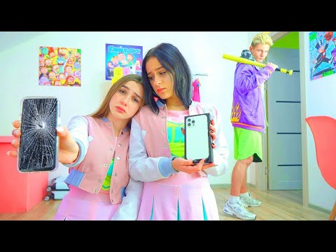 Видео: Кой счупи новия телефон на Даяна? Нов спор в училище! Забавен клип