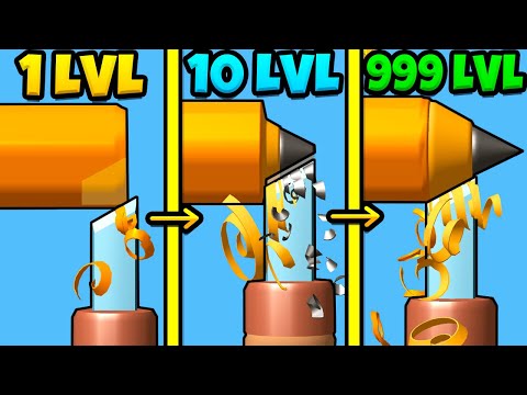 Видео: ЭВОЛЮЦИЯ РАБОТЫ ЧТОБЫ СОЗДАВАТЬ СВОИМИ РУКАМИ ШЕДЕВРЫ В ИГРЕ CARVE THE PENCIL