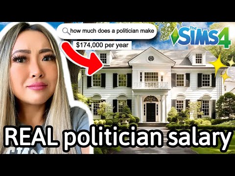 Видео: Строительство дома для ПОЛИТИКА за РЕАЛЬНУЮ зарплату в Sims 4: Career Building, эпизод 21