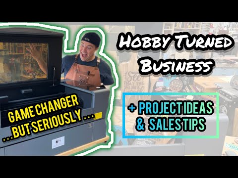 Видео: Как заработать с помощью лазера: советы по продажам, идеи для лазерных проектов и многое другое (...