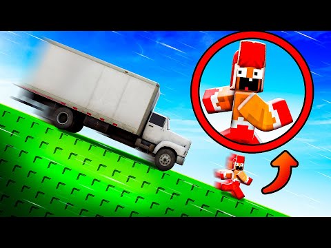 Видео: УВЕРНИСЬ от 10000 ПАДАЮЩИХ МАШИН В РОБЛОКС! (очень сложно)