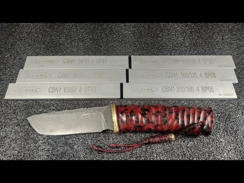 Видео: R.Ch.Knives - ДИ90МП - Эльбор ALDIM МФФ 14/10  ВР44