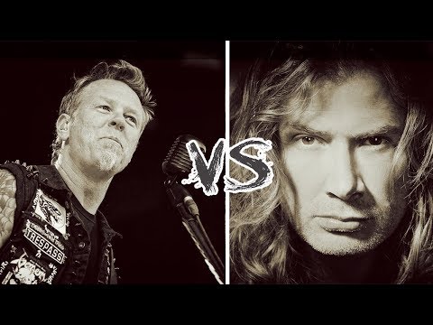 Видео: За что Джеймс Хетфилд (Metallica) получил по щам от Дейва Мастейна (Megadeth)