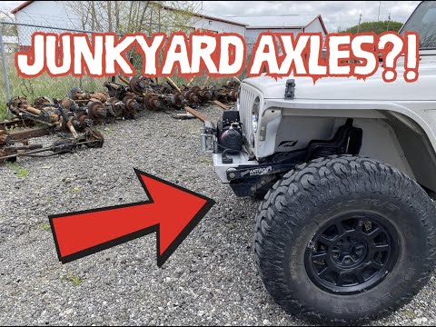 Видео: Сравниваем мосты Jeep TJ LJ, купленные на разборке! Dana 44 против 50 против 60. В поисках 40-ка!