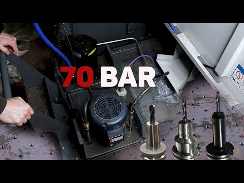 Видео: Давление СОЖ через инструмент