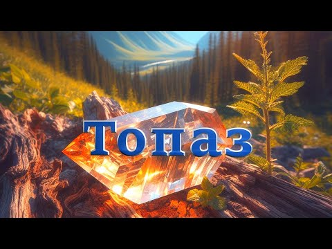 Видео: Топаз - драгоценный камень и минерал. Виды, типы, цвета и особенности. #минералы