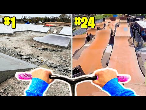 Видео: 24 Скейт-Парка за 24 Часа !