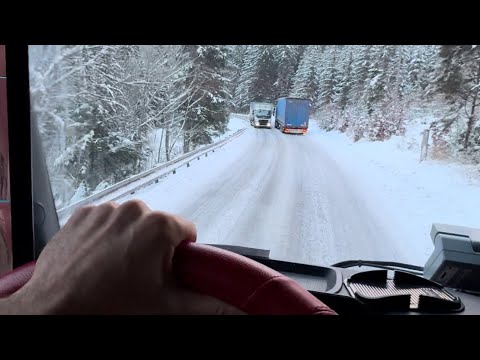Видео: ГОРНЫЙ ТОРМОЗ ЗИМОЙ ИЛИ КАК ГИБНУТ ДАЛЬНОБОЙЩИКИ ЧАСТЬ ВТОРАЯ.
