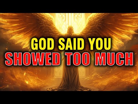 Видео: ИЗБРАННЫЙ, БОГ СКАЗАЛ: «МНЕ ИЗВИНИТЕ, Я ДОЛЖЕН СКАЗАТЬ ТЕБЕ ЭТО – ЭТО СЛИШКОМ МНОГО!»