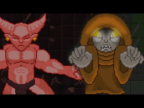 Видео: Отшельник и волшебник // bit Dungeon III #3