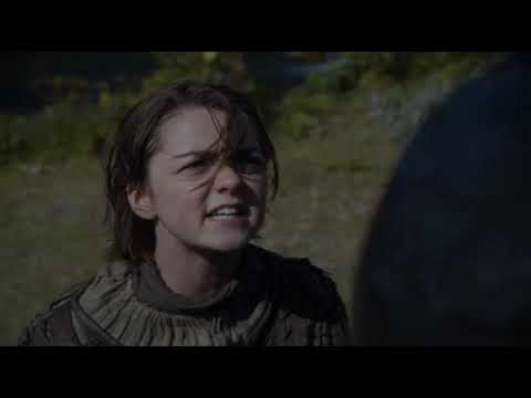 Видео: "Игра престолов"- Попытки Арьи покончить с Сандором.