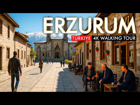 Видео: ЭРЗРУМ, Турция 🇹🇷 Далеко от туристов, в сердце Востока | Прогулка по Эрзруму в 4K