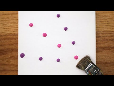 Видео: ✨ Красивая Вселенная Живопись | Пошаговая картина Акриловая краска # 177