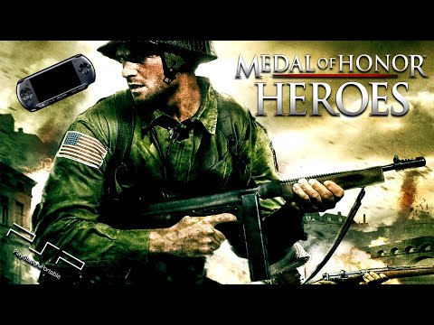 Видео: Медаль За Отвагу: Герои / Medal of Honor: Heroes - прохождение (PSP версия) longplay