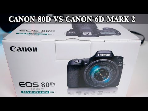 Видео: Canon EOS 80D Сравнение с Canon 6D Mark2, тесты и мнение. Что стоит брать для фото и видео?