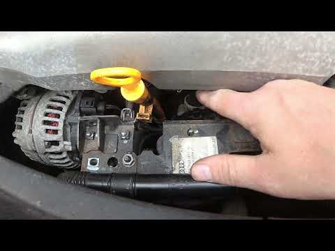 Видео: Замена датчика давления масла Audi TT mk1