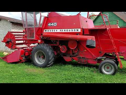 Видео: Комбайны / Massey Ferguson 206 /  Massey Ferguson 440 / окончание сезона, готовлю к зимовке.
