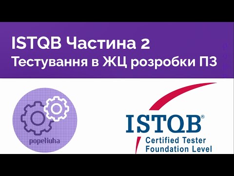 Видео: ISTQB Foundation 2. Тестування в життєвому циклі розробки ПЗ.