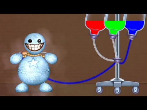 Видео: FUN LIQUIDS против The Buddy | Kick The Buddy