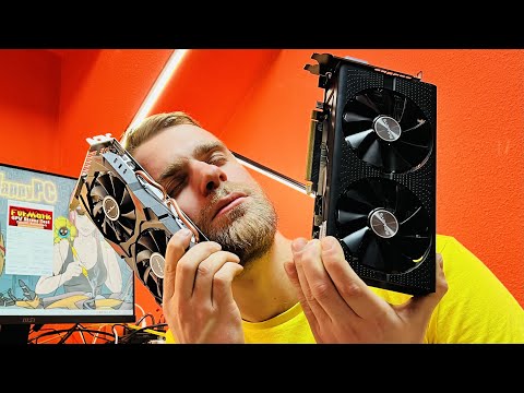 Видео: Битва RX580 8GB! Китайская JieShuo vs Sapphire Plus 🔥🤯 Кто победит?!