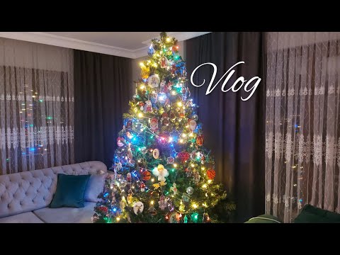 Видео: ПРЕД/НОВОГОДНИЙ ВЛОГ/ВЫШИВКА И МНОГО ПОСЫЛОК 🎄🎉❄️
