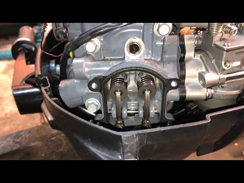 Видео: Регулировка клапанов suzuki df 2.5