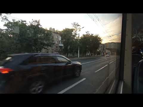 Видео: Тирасполь из окна троллейбуса 