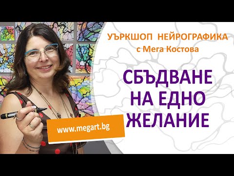 Видео: Демонстрационен уъркшоп "Сбъдване на желание с помощта на метода Нейрографика"