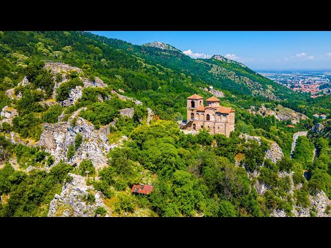 Видео: Над неповторимата Асенова крепост - дълга версия/Above the unique Asen Fortress - long version