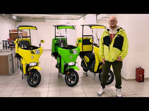 Видео: КучерЭкоМоторс, Скутеры Для Доставки и Не Только, ВПЕРВЫЕ ТАКОЕ ВИЖУ