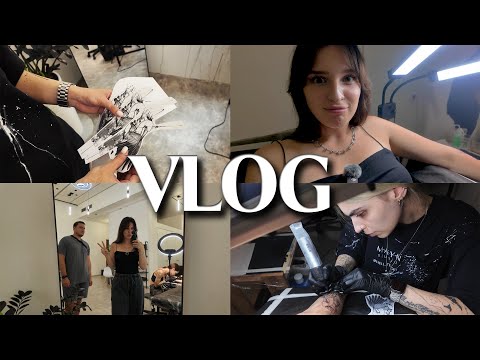 Видео: VLOG // 🔥 МОЯ ПЕРВАЯ ТАТУИРОВКА!  Я В ШОКЕ 🔥