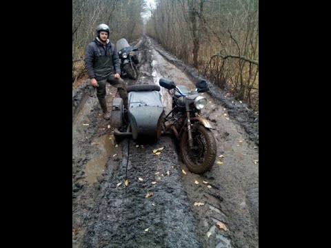 Видео: мото лес покатушки на оппозитах в грязи днепр