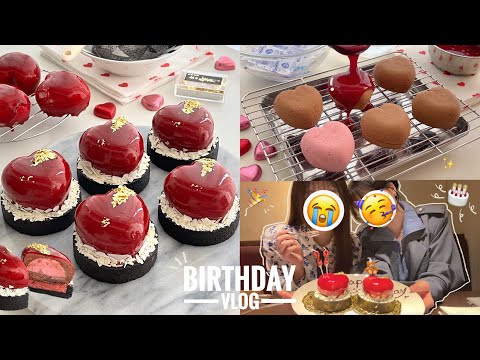 Видео: [VLOG] Празднование дня рождения друга🎂 с приготовлением торта👩🏻‍🍳💘