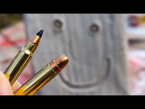 Видео: 17hmr против 22mag - ГЛИНЯНЫЕ БЛОКИ!!!