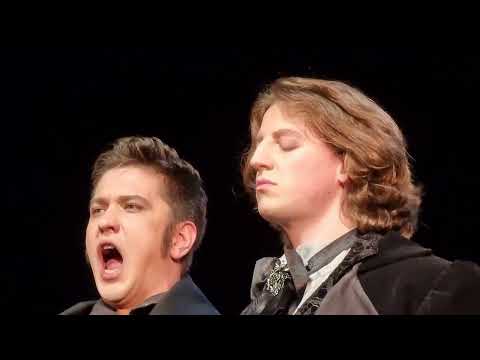Видео: Григорий Чернецов и Иван Евченко / "Евгений Онегин" П.И.Чайковский; Театр Зазеркалье 10/17