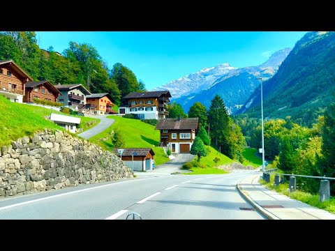 Видео: 🇨🇭Вождение в Швейцарии! По дороге в кантон Ури _ Захватывающий вид на Швейцарию