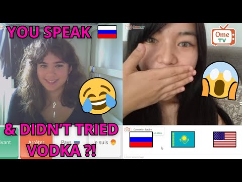 Видео: Я шокировал ее, заговорив по-русски, и рассказал ей об этом на OmeTV!