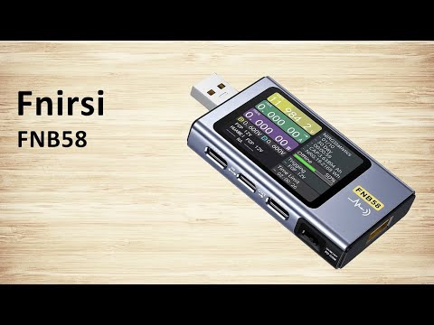 Видео: USB тестер FNIRSI FNB58 спасет ли ваш смартфон, от некачественной зарядки?